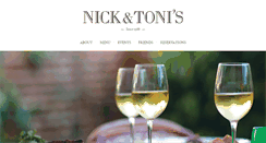 Desktop Screenshot of nickandtonis.com